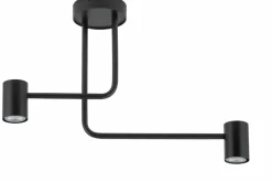 Sklep Kaja Minimalistyczna lampa sufitowa do korytarza SIG 33418 z serii LUIS czarny Discount