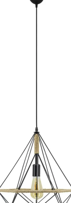 Sklep Kaja Minimalistyczna lampa sznurek 8802/1 ZWIS - 06 PIRAMIDA | Kaja Shop