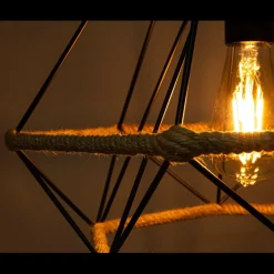Sklep Kaja Minimalistyczna lampa sznurek 8802/1 ZWIS - 06 PIRAMIDA | Kaja Shop