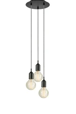 Sklep Kaja Minimalistyczna lampa wisząca bez kloszy 108452 z serii BRONX | Kaja Store