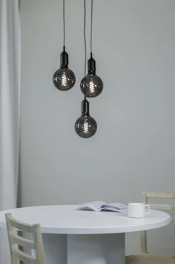 Sklep Kaja Minimalistyczna lampa wisząca bez kloszy 108452 z serii BRONX | Kaja Store