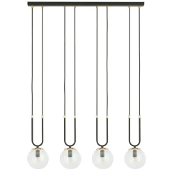 Sklep Kaja Minimalistyczna lampa wisząca do jadalni 1114/4 GLAM | Kaja Cheap