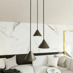 Sklep Kaja Minimalistyczna lampa wisząca 1330/3PREM ELIT 3 PREMIUM BLACK | Kaja czarny Clearance