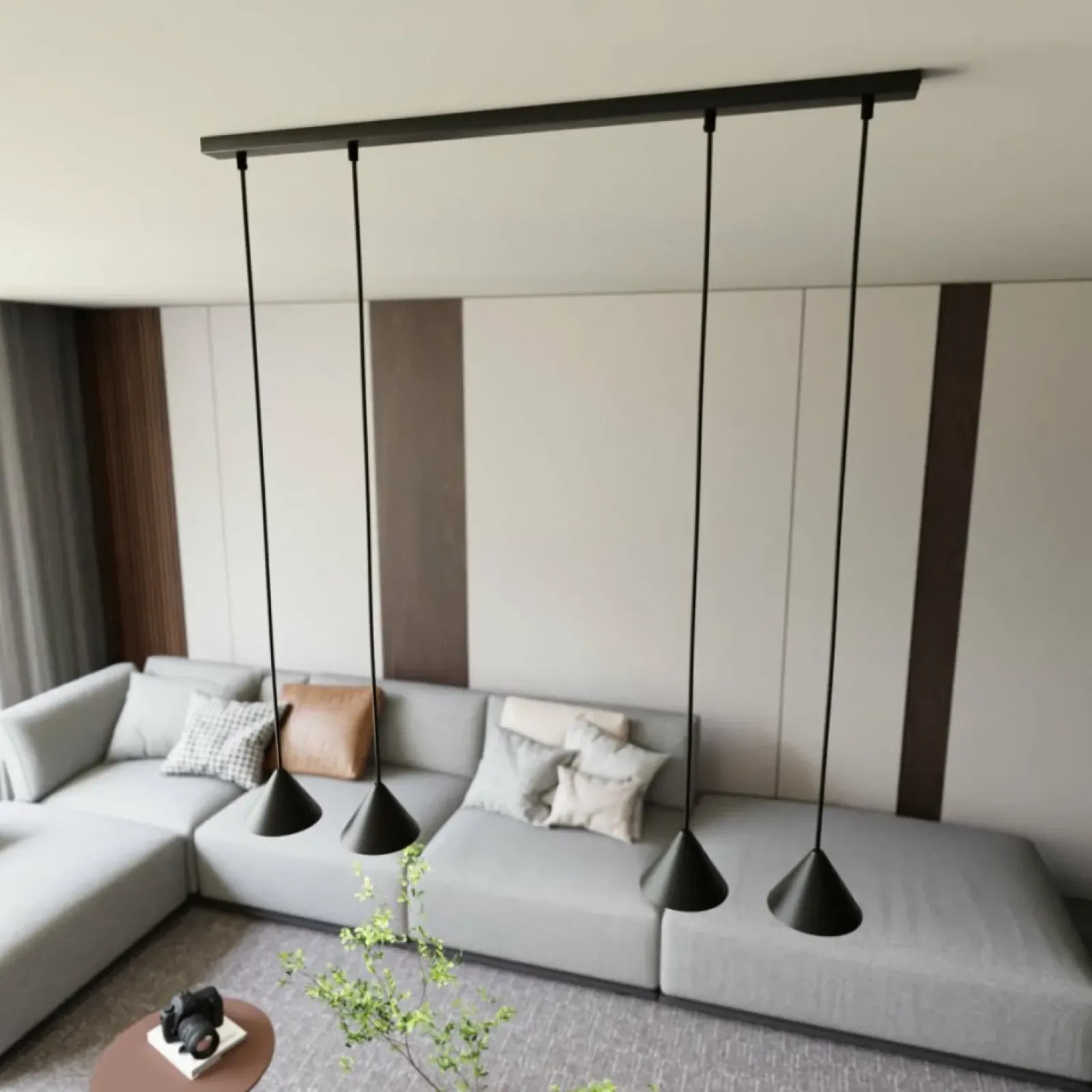 Sklep Kaja Minimalistyczna lampa wisząca do salonu 1330/4 ELIT | Kaja Oświetlenie Cheap