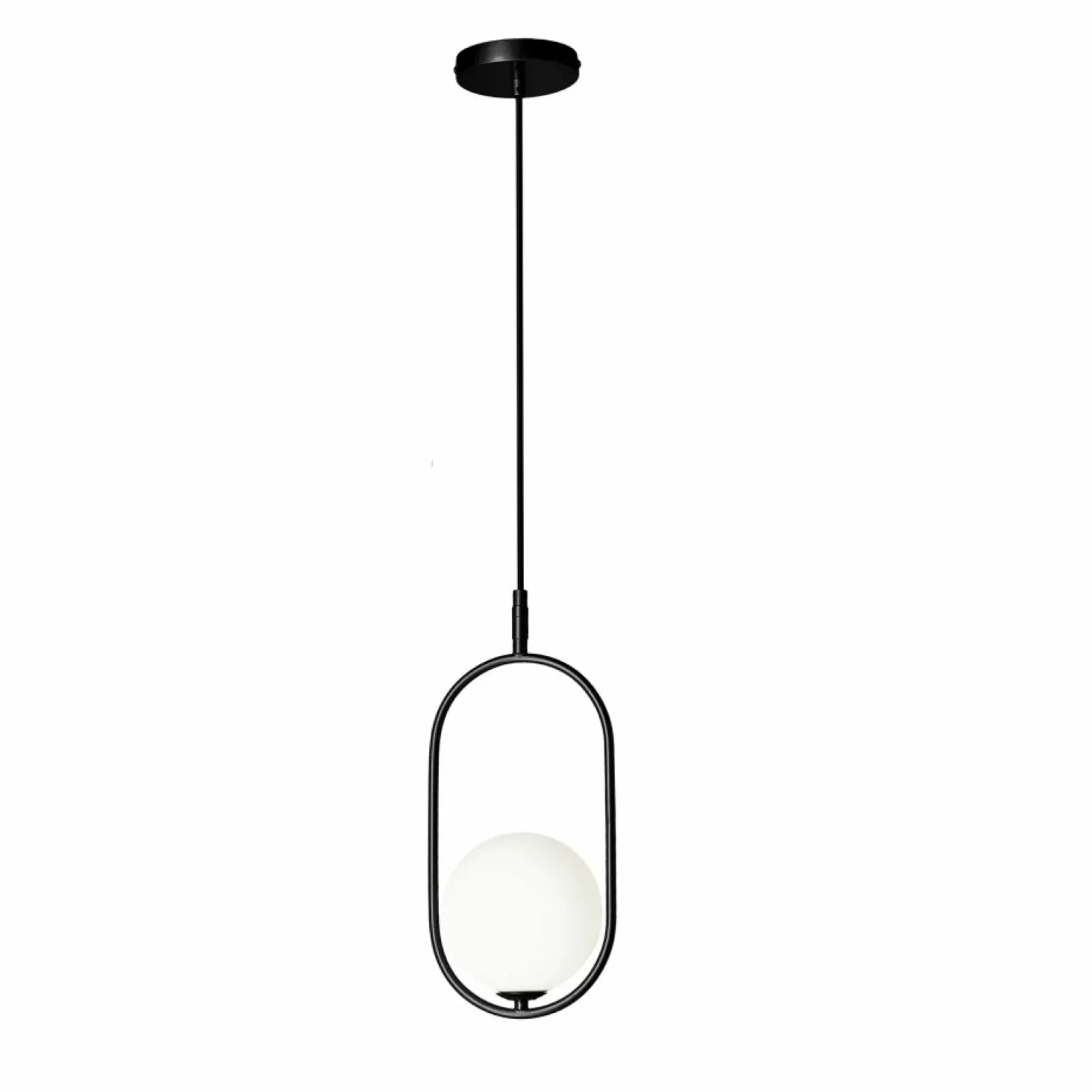 Sklep Kaja Minimalistyczna lampa wisząca z kloszem 31-10148 z serii CORDEL | Kaja Best