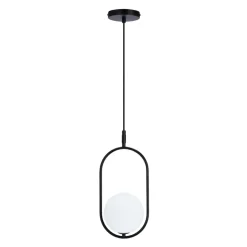 Sklep Kaja Minimalistyczna lampa wisząca z kloszem 31-10148 z serii CORDEL | Kaja Best