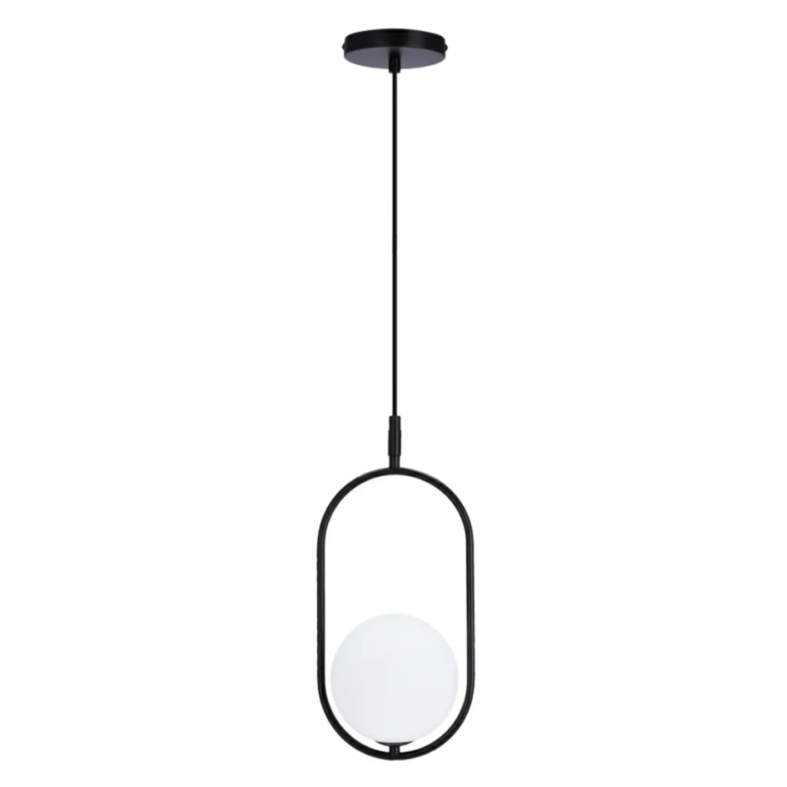 Sklep Kaja Minimalistyczna lampa wisząca z kloszem 31-10148 z serii CORDEL | Kaja Best
