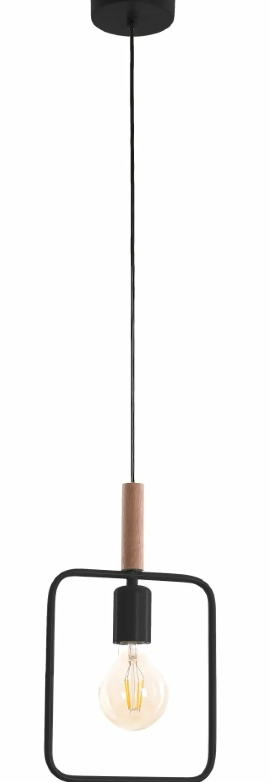 Sklep Kaja Minimalistyczna lampa wisząca do jadalni 31-73501 z serii FRAME | Kaja czarny Sale