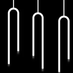 Sklep Kaja Minimalistyczna lampa wisząca do jadalni 66242 FORK | Kaja Oświetlenie Store