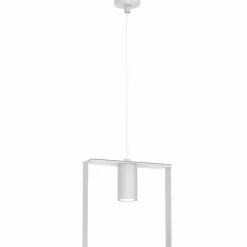 Sklep Kaja Minimalistyczna lampa wisząca GU10 20x20cm ANT 5045 ORTIGA | Kaja Shop