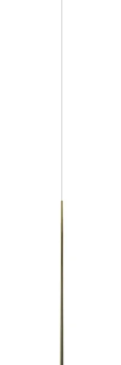 Sklep Kaja Minimalistyczna lampa wisząca tuba LED AZ3156 LOUISE | Kaja złoty New