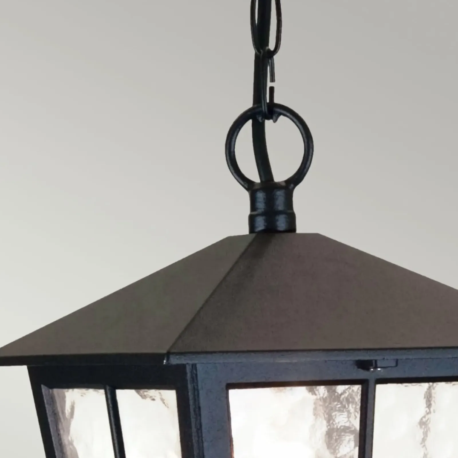 Sklep Kaja Minimalistyczna lampa wisząca BL48M-BLACK z serii CANTERBURY* Lampy Ogrodowe Stojące