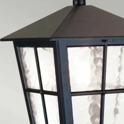Sklep Kaja Minimalistyczna lampa wisząca BL48M-BLACK z serii CANTERBURY* Lampy Ogrodowe Stojące