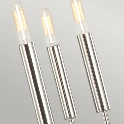 Sklep Kaja Minimalistyczna lampa wisząca nikiel FE-BRIANNA9-PN z serii BRIANNA* Randole Tradycyjne