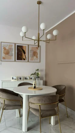 Sklep Kaja Minimalistyczna lampa wisząca w złotym kolorze JUP 1930 z serii FEME Cheap