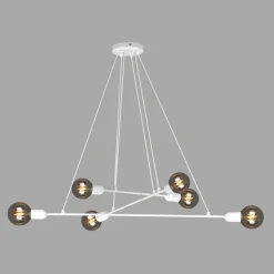 Sklep Kaja Minimalistyczna lampa wisząca K-4391 SITYA WHITE | Kaja Oświetlenie biały Cheap