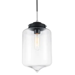 Sklep Kaja Minimalistyczna lampa wisząca MDM2095/1 B TUBE | Kaja Oświetlenie Sale