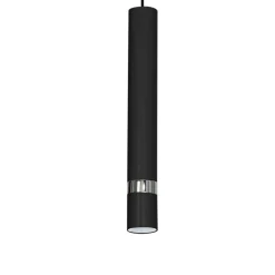 Sklep Kaja Minimalistyczna lampa wisząca, czarna tuba MLP1413 JOKER | Kaja Fashion