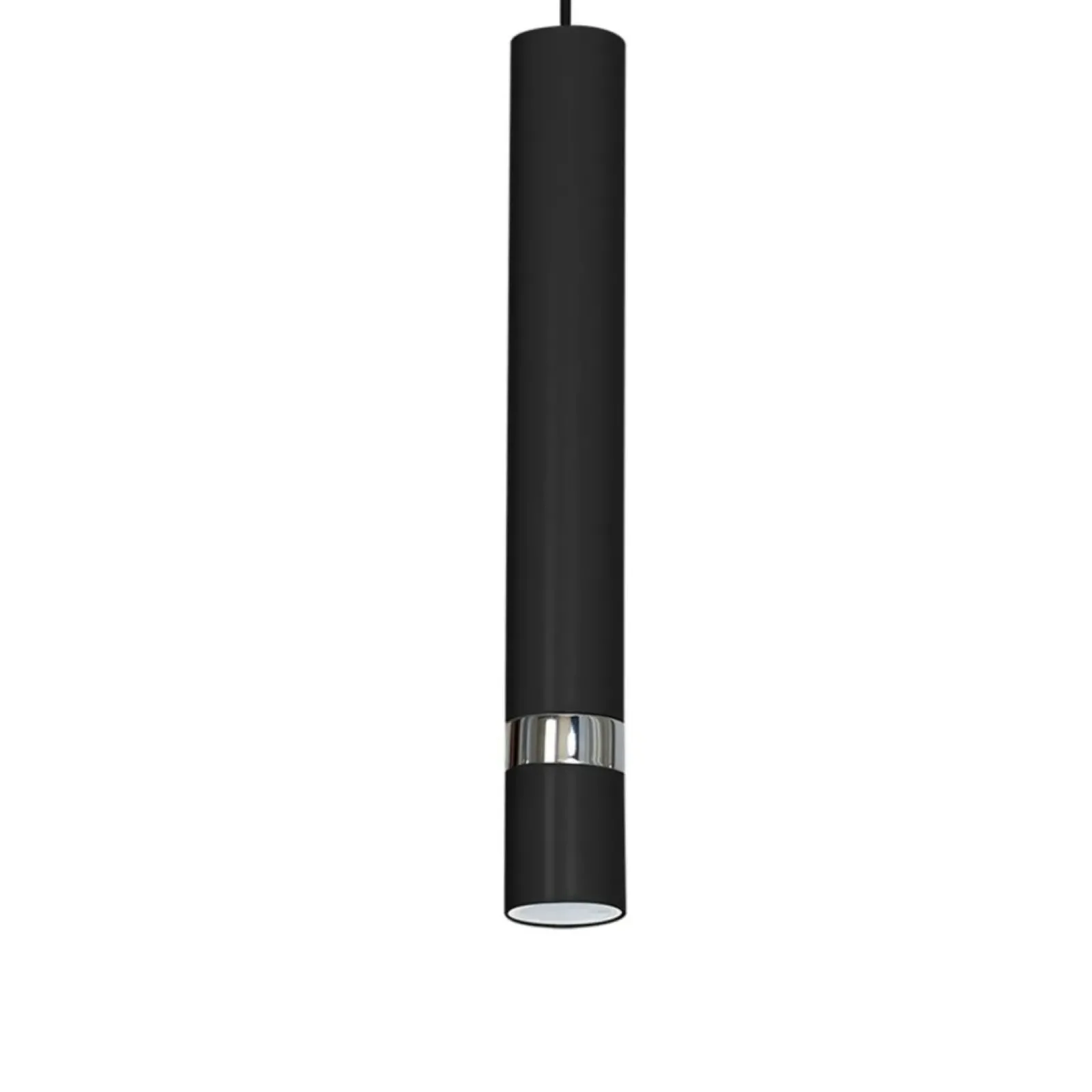 Sklep Kaja Minimalistyczna lampa wisząca, czarna tuba MLP1413 JOKER | Kaja Fashion