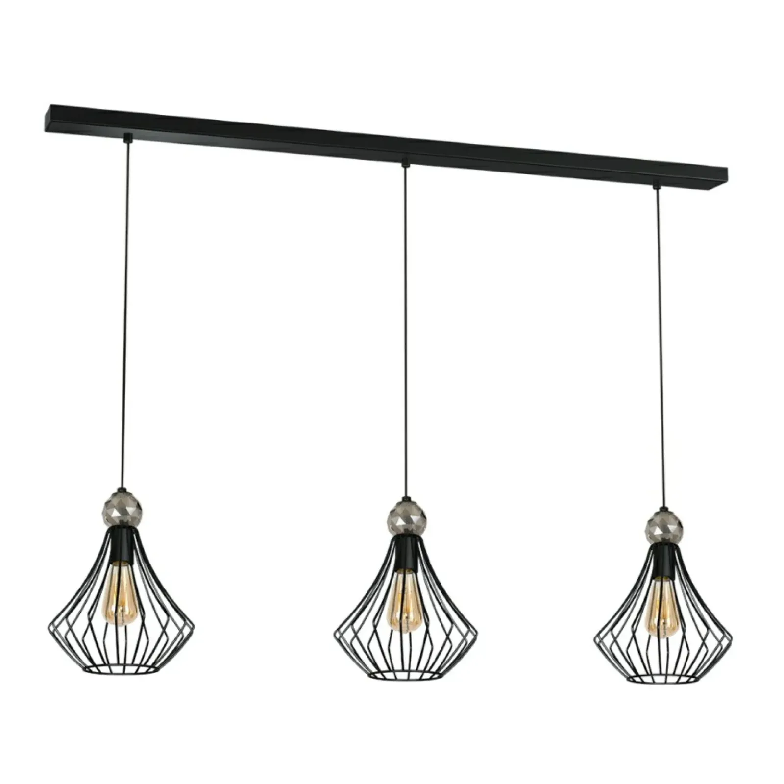 Sklep Kaja Minimalistyczna lampa wisząca nad stół MLP4209 JEWEL | Kaja czarny Flash Sale
