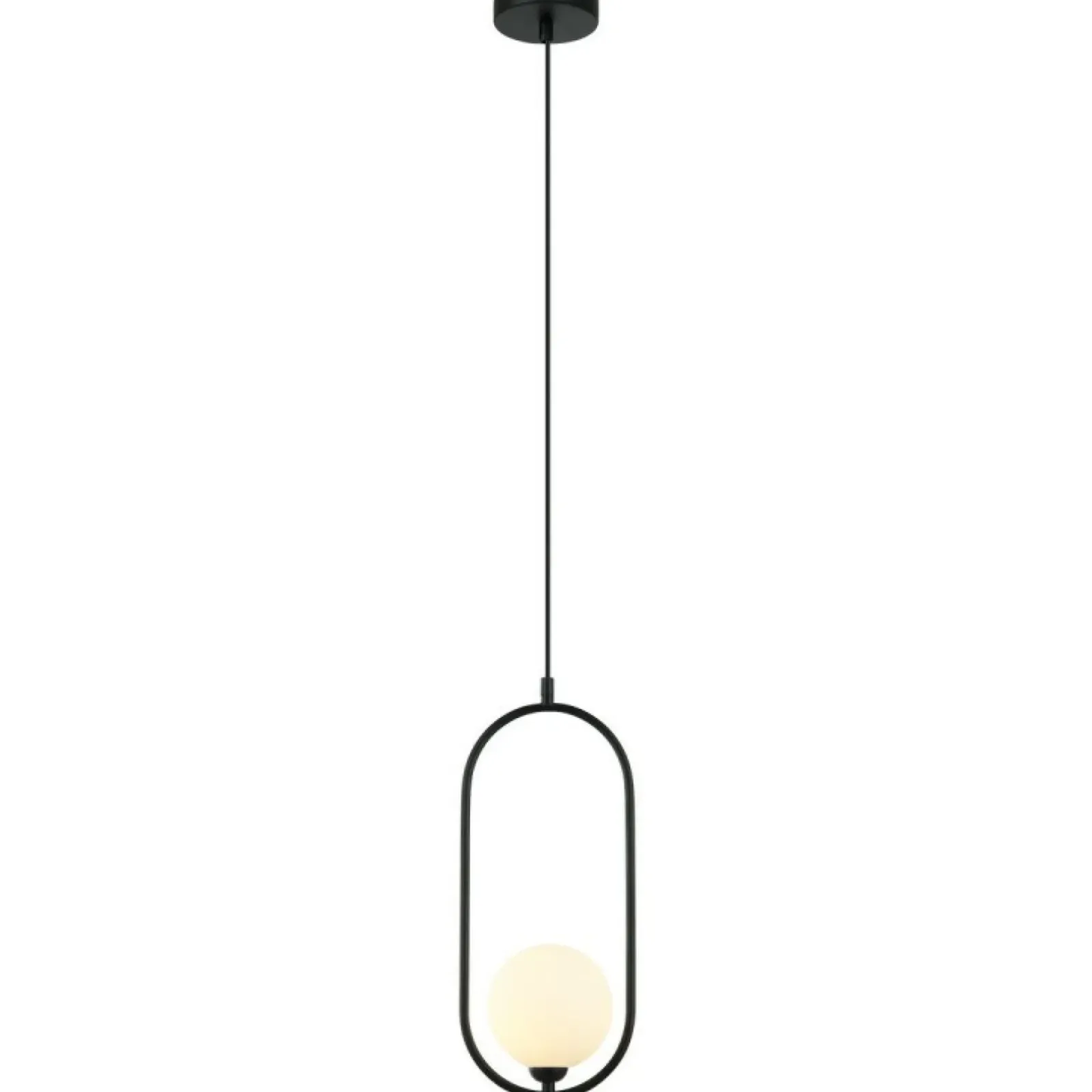 Sklep Kaja Minimalistyczna lampa wisząca do jadalni PND-3965-1-BK z serii LUPUS Hot