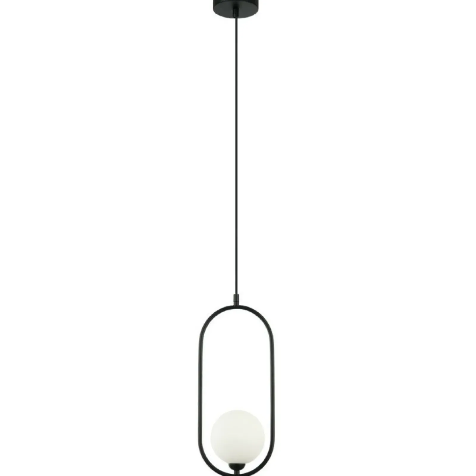 Sklep Kaja Minimalistyczna lampa wisząca do jadalni PND-3965-1-BK z serii LUPUS Hot