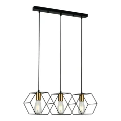 Sklep Kaja Minimalistyczna lampa wisząca nad stół PND-74889-3-BK z serii AINA Clearance