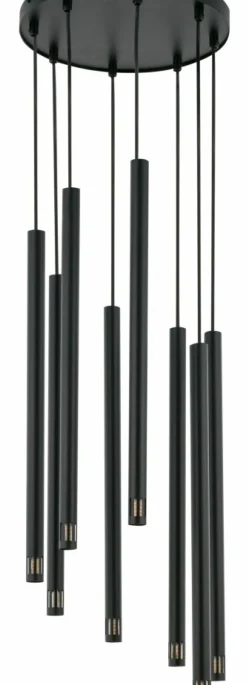 Sklep Kaja Minimalistyczna lampa wisząca do salonu SIG 33231 z serii SOPEL LASER czarny Sale
