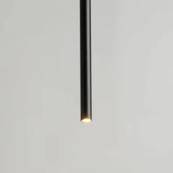 Sklep Kaja Minimalistyczna lampa wisząca z wąskimi tubami SIG 33615 SOPEL | Kaja czarny Flash Sale
