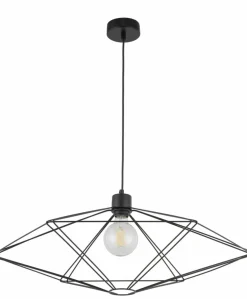 Sklep Kaja Minimalistyczna lampa wisząca do sypialni SIG 40555 z serii VARIO CZ czarny Sale