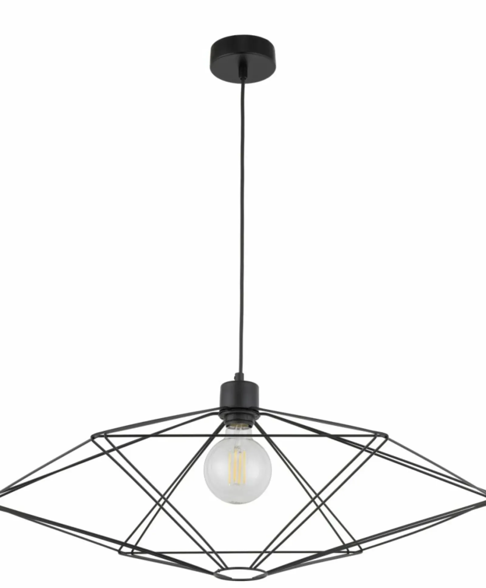 Sklep Kaja Minimalistyczna lampa wisząca do sypialni SIG 40555 z serii VARIO CZ czarny Sale