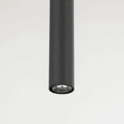 Sklep Kaja Minimalistyczna lampa wisząca z tubami TK 10113 PIANO BLACK | Kaja Store