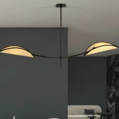 Sklep Kaja Minimalistyczna lampa z ozdobnymi abażurami 1108/2 LOTUS | Kaja Best