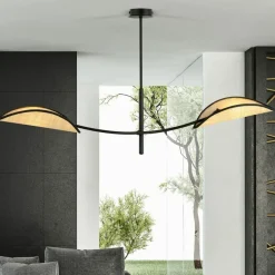 Sklep Kaja Minimalistyczna lampa z ozdobnymi abażurami 1108/2 LOTUS | Kaja Best