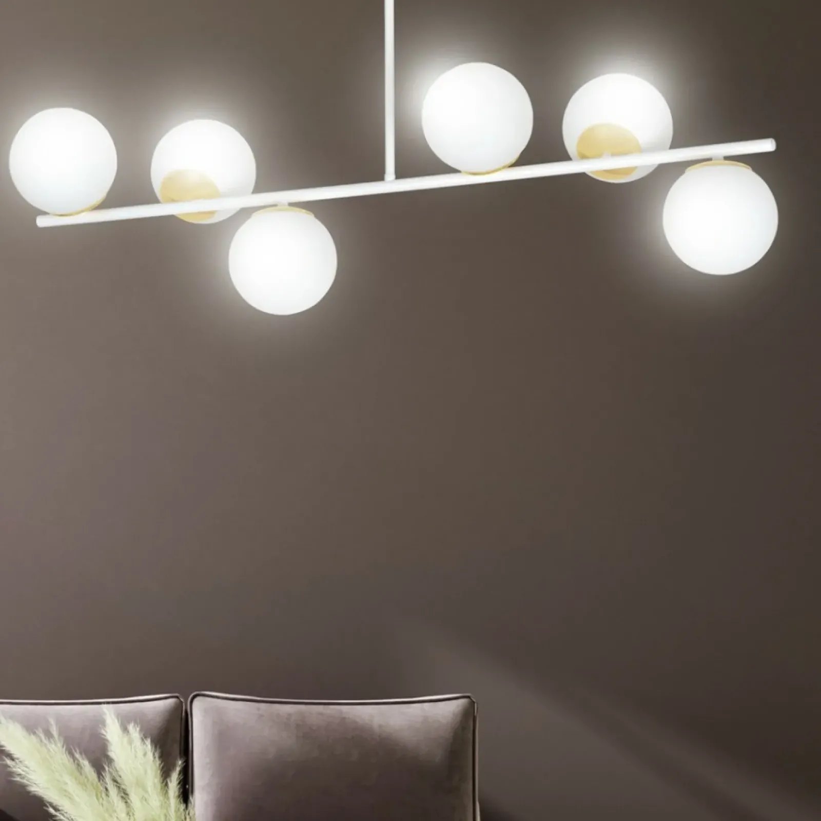 Sklep Kaja Minimalistyczna lampa ze złotymi elementami 1023/6 FLOKI | Kaja Cheap