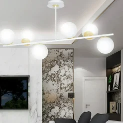 Sklep Kaja Minimalistyczna lampa ze złotymi elementami 1023/6 FLOKI | Kaja Cheap