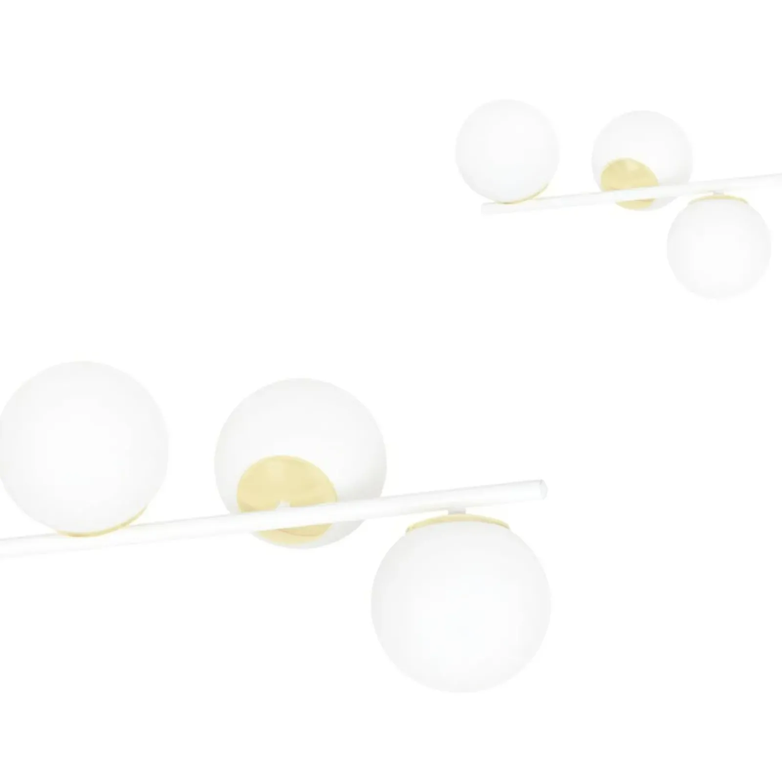 Sklep Kaja Minimalistyczna lampa ze złotymi elementami 1023/6 FLOKI | Kaja Cheap
