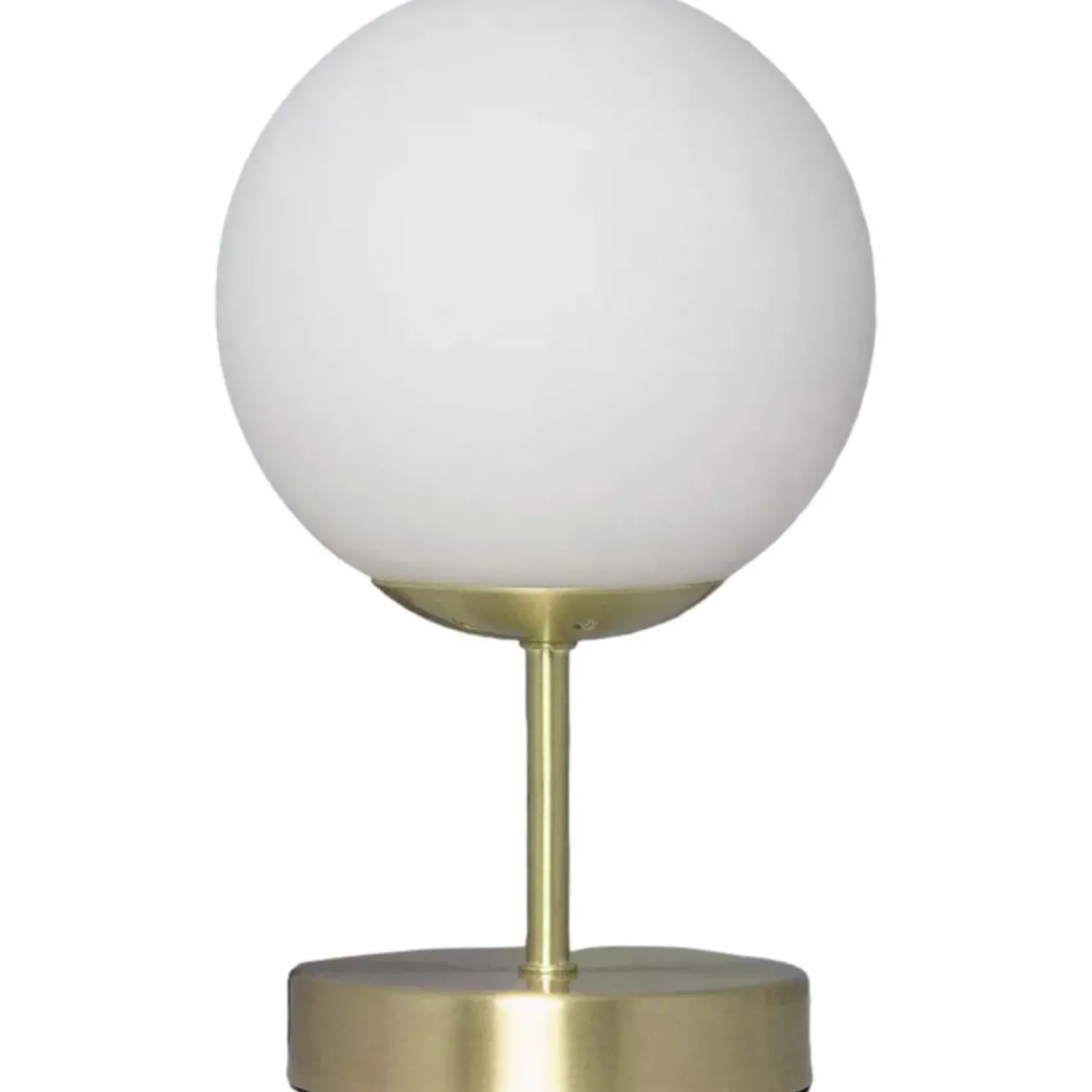 Sklep Kaja Minimalistyczna lampka stołowa z kloszem ABR-LSS-Z-E27 MILANO | Kaja* Nowoczesne Lampki Stołowe