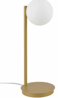 Sklep Kaja Minimalistyczna lampka stołowa z okrągłym kloszem SIG 50274 GAMA* Nowoczesne Lampki Stołowe