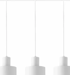 Sklep Kaja Minimalistyczna listwa sufitowa z trzema zwisami SIG 30905 z serii RIF biały Shop
