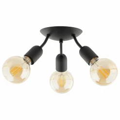 Sklep Kaja Minimalistyczna, metalowa lampa sufitowa bez kloszy TK 4829 RUBIO* Plafony Nowoczesne