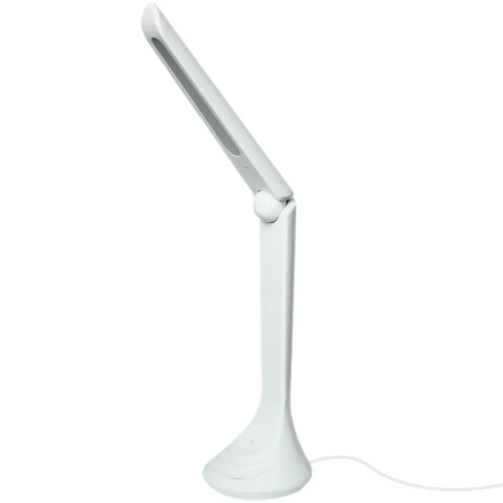Sklep Kaja Minimalistyczna, prosta lampka LED K-MT-205 BIAŁY ASTON | Kaja* Lampki Biurkowe|Lampy Led