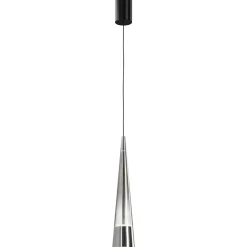 Sklep Kaja Minimalistyczna, stożkowa lampa na zwisie P090PL-L12CH3K SINTESI Discount