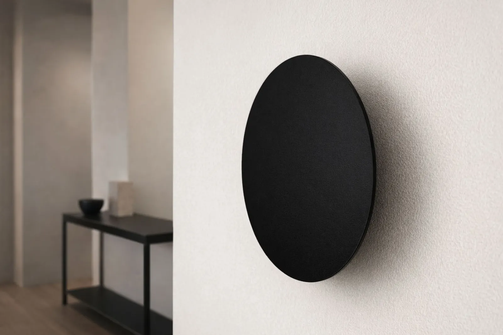 Sklep Kaja Minimalistyczny, kinkiet o średnicy 30cm K-4636 | Kaja* Kinkiety Tradycyjne|Kinkiety Klasyczne - Przylegające