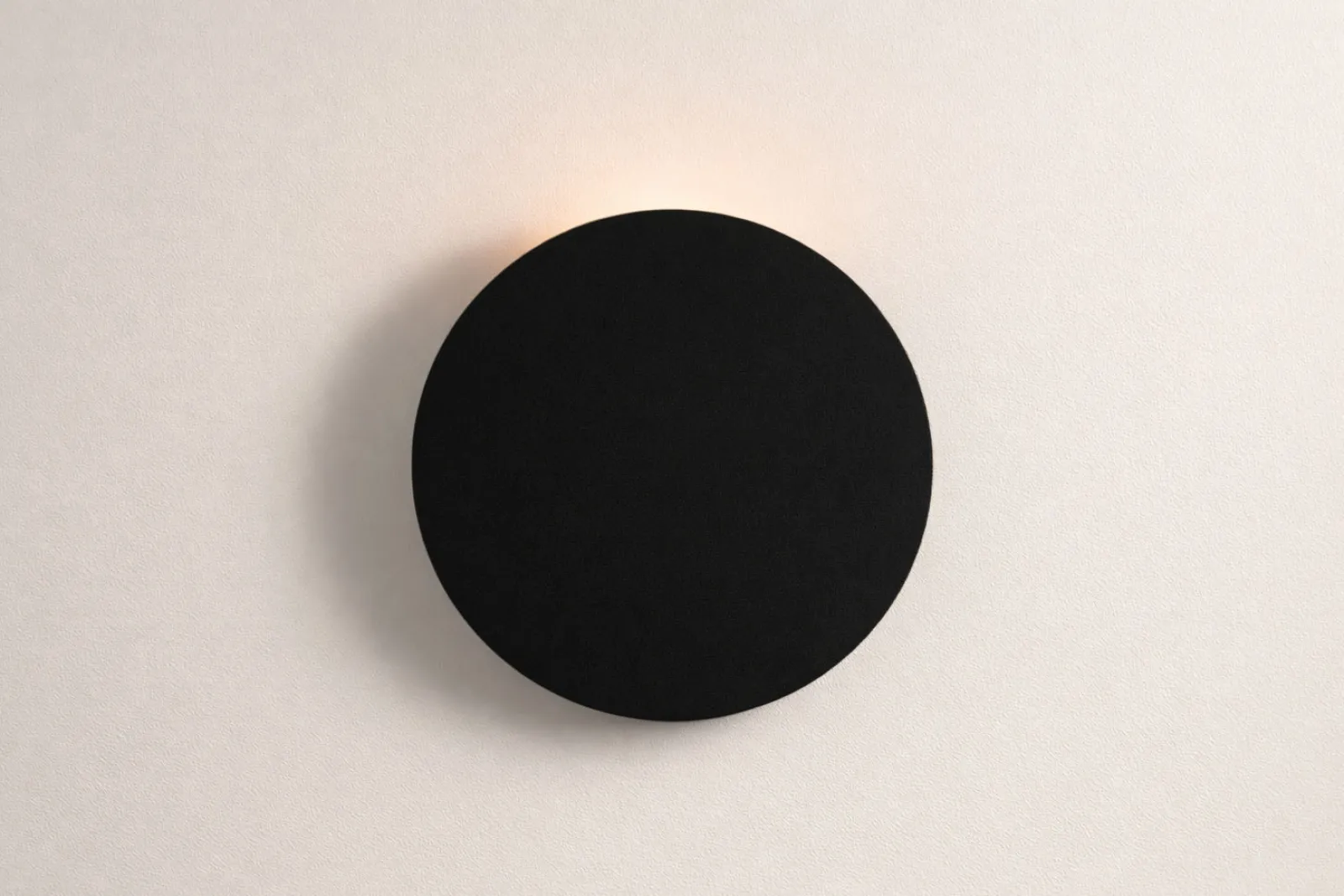 Sklep Kaja Minimalistyczny, kinkiet o średnicy 30cm K-4636 | Kaja* Kinkiety Tradycyjne|Kinkiety Klasyczne - Przylegające