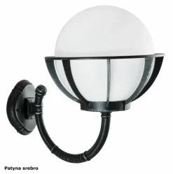 Sklep Kaja Minimalistyczny kinkiet elewacyjny, czarny K 3012/1/KPO 250* Kinkiety Ogrodowe