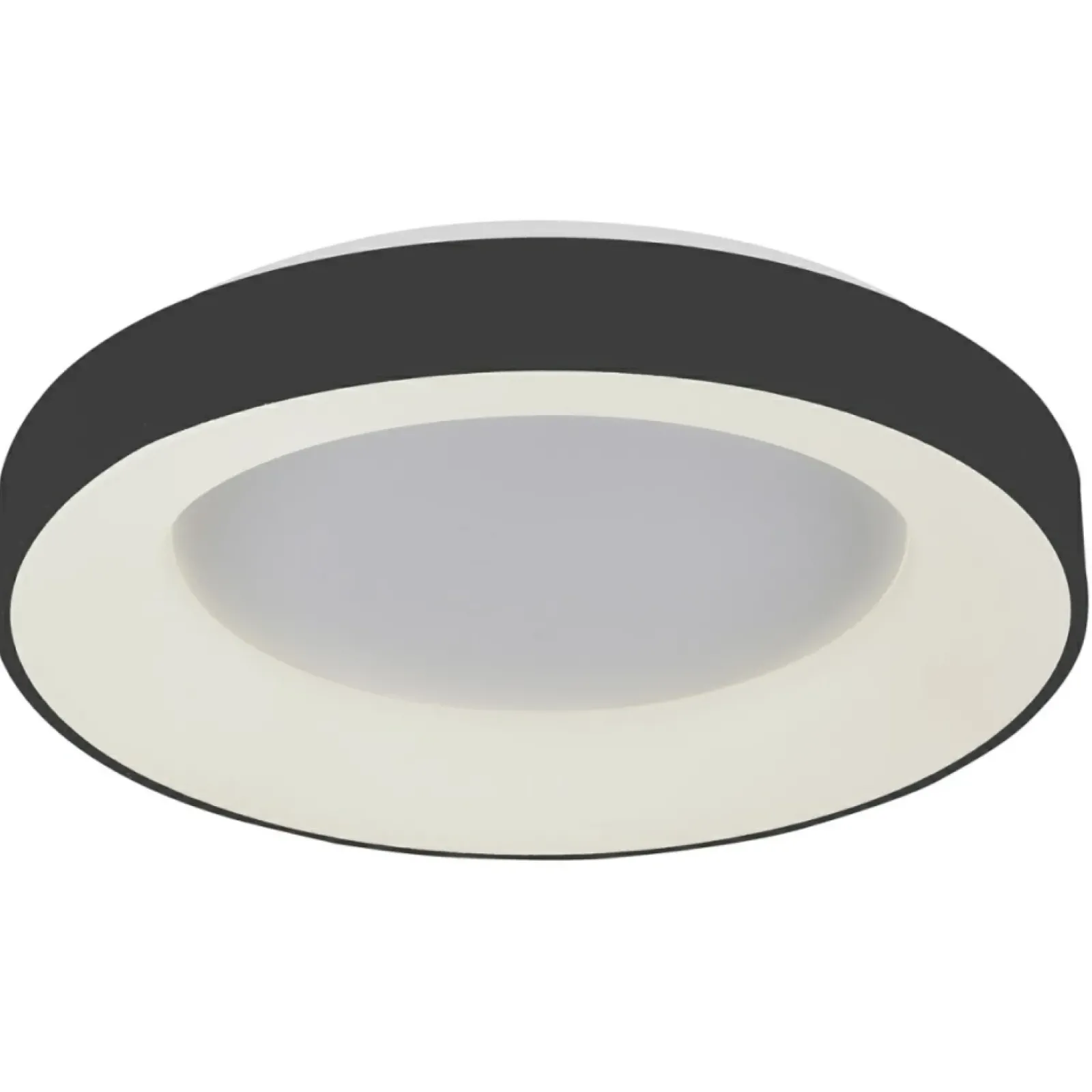 Sklep Kaja Minimalistyczny plafon LED ⌀48cm 5304-840RC-BK-3 GIULIA | Kaja New