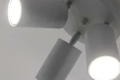 Sklep Kaja Minimalistyczny plafon z reflektorami 655/3A CZA ROLOS | Kaja Outlet