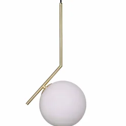 Sklep Kaja Minimalistyczny, zwis z kloszem ABR-LWKT-E27 MILANO | Kaja złoty Flash Sale