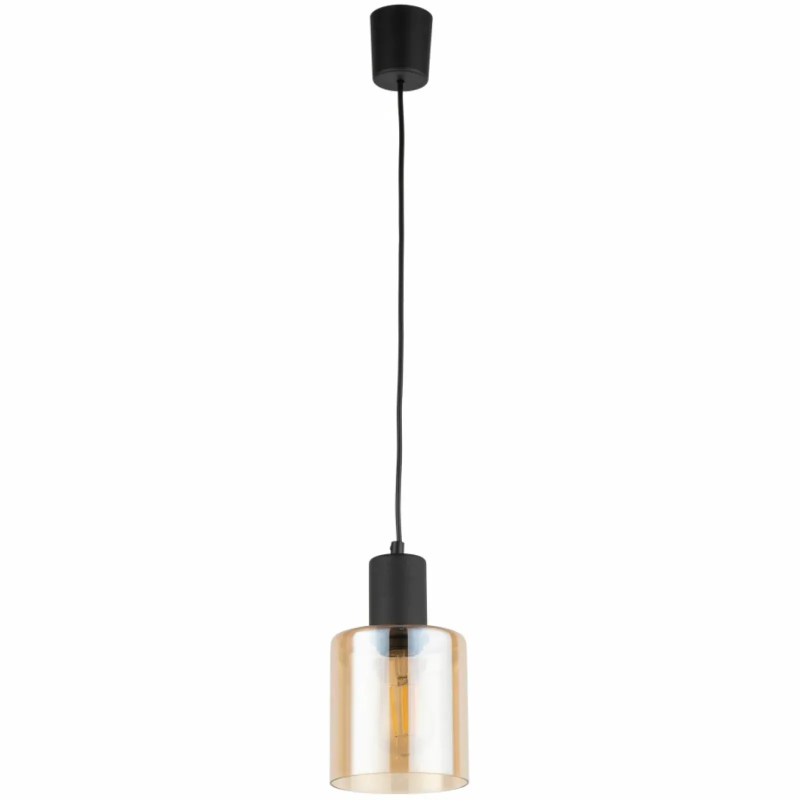 Sklep Kaja Minimalistyczny zwis z kolorowym kloszem TK 6657 z serii SIERRA BLACK Online